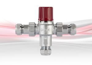 D1088 Thermostatic Mixing Valve - Chrome Plated Brass