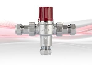 D1088 Thermostatic Mixing Valve - Chrome Plated Brass