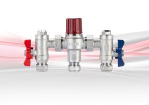 D1089 Thermostatic Mixing Valve - Chrome Plated Brass