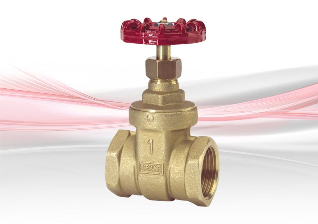 3/4 BSP European Thread Brass Wheel Gate Valve Head Replacement for Water  and Heating Purposes