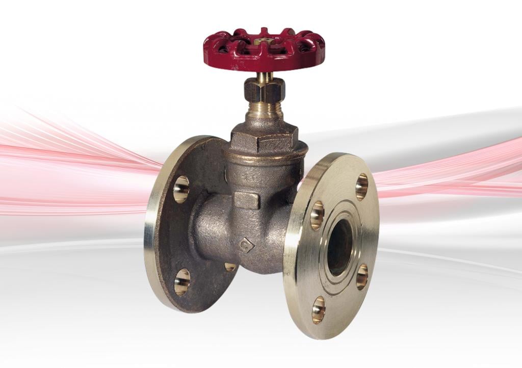 D160 Gate Valve - Bronze