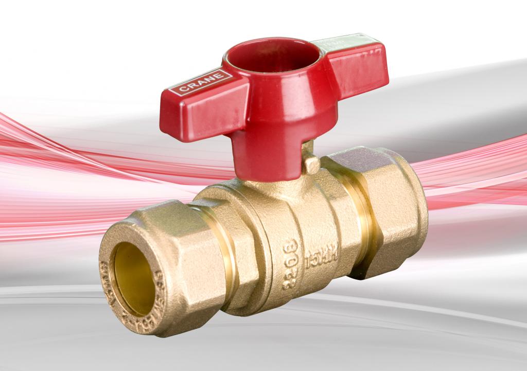 D171ACTH DZR Ball Valve with T-Handle - DZR Brass