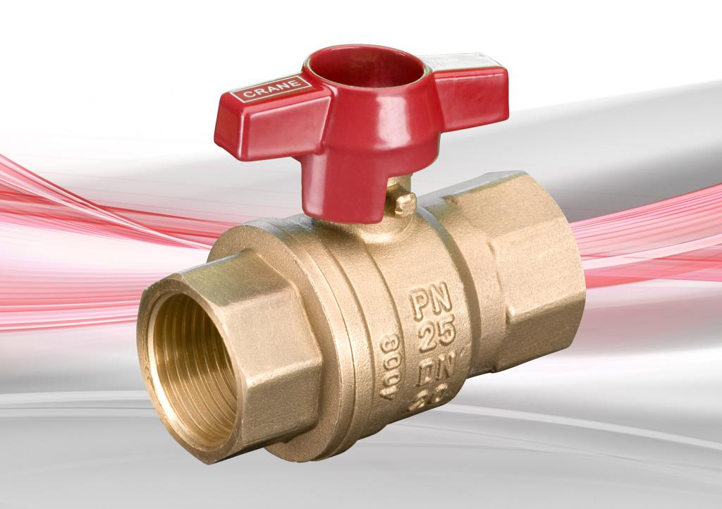 D171ATH Ball Valve with T-Handle - DZR Brass