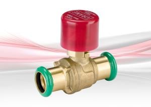 D172A.PF Integral Ended Press-Fit Ball Valve – DZR Brass