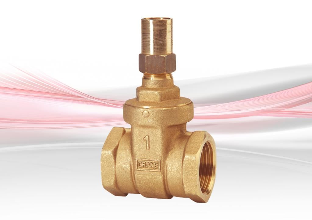 D237A Gate Valve with Lockshield - DZR Brass