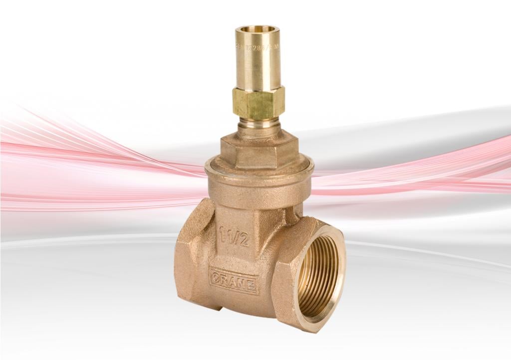 D237 Gate Valve with Lockshield - Bronze