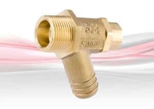 D340 Draining Tap - DZR Brass