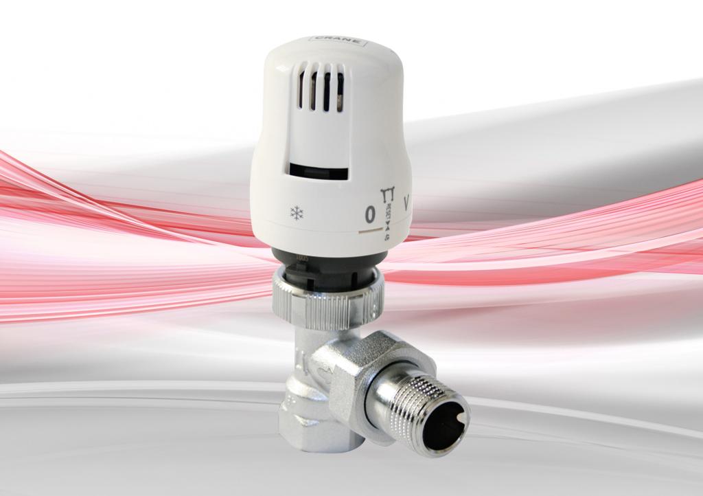 D885 & T90 Angle Body & TRV Head - Brass (Chrome Plated)