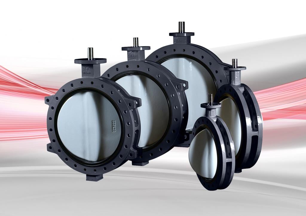 FM725G Large Diameter Butterfly Valve - Ductile Iron