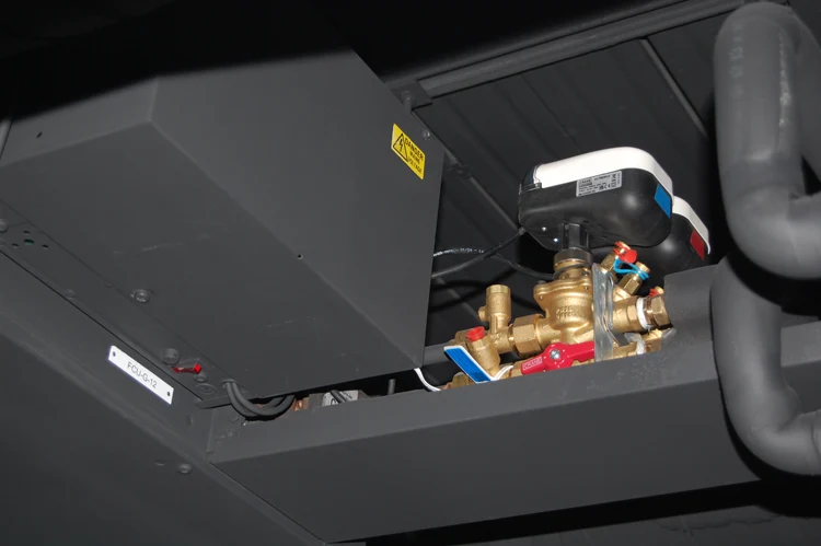 Crane Fluid System's Dominator Eco providing a compact solution for fan coil units