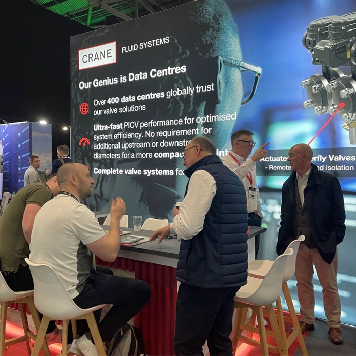 Crane Fluid Systems at Data Centre World London