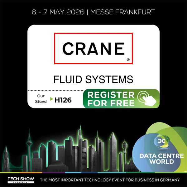 Crane Fluid Systems Will Be At Data Centre World Frankfurt