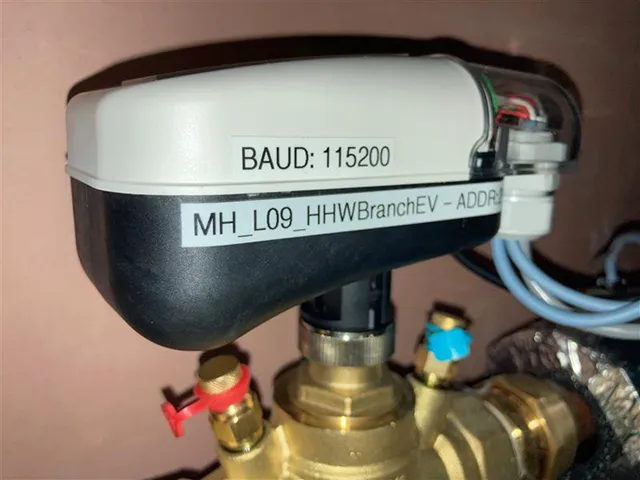 Smart Actuator Mounted to PICV